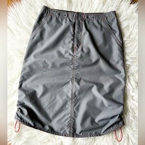 Vintage Y2K 2000 tech sporty mid rise midi skirt from GAP small